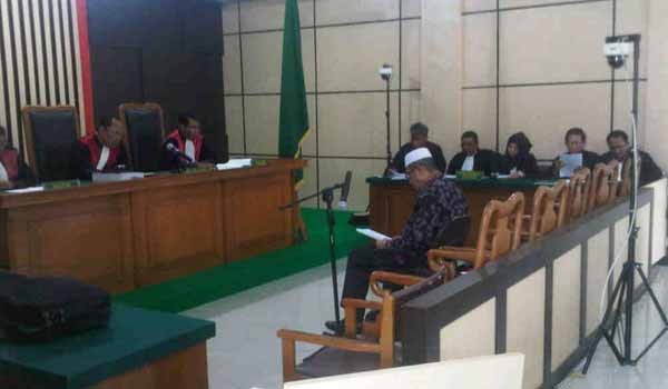 Pengadilan Tindak Pidana Korupsi (Tipikor) Jambi, Senin 8/9